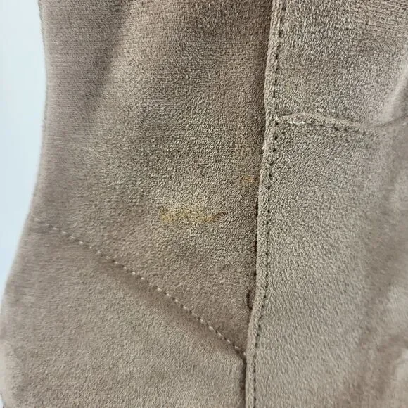 dv by dolce vita treasure women's over the knee boots synthetic almond toe 10 - Picture 11 of 16